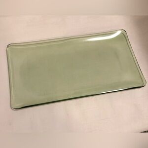 Pottery Barn  Glass Rectangular Tray